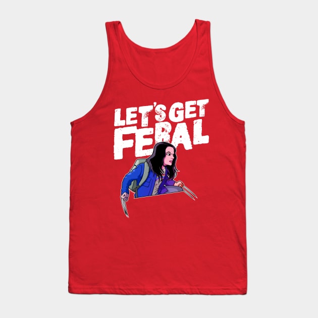 Laura gets feral Tank Top by wloem